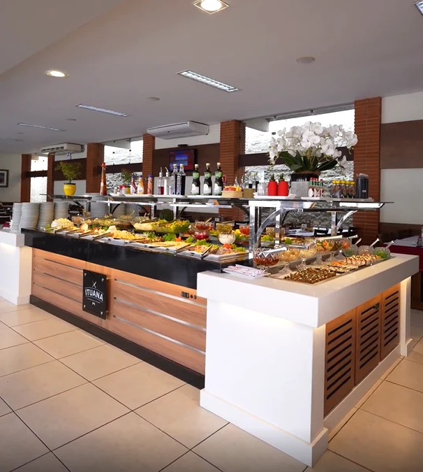 Buffet principal da Ituana