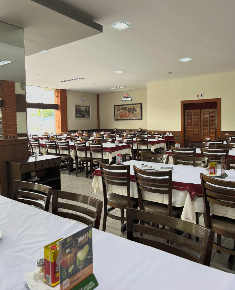 Salão da Churrascaria e Pizzaria Ituana